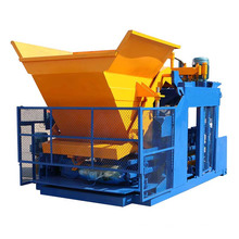 FL10-15 High capacity China portable cement movable brick block press laying making machine